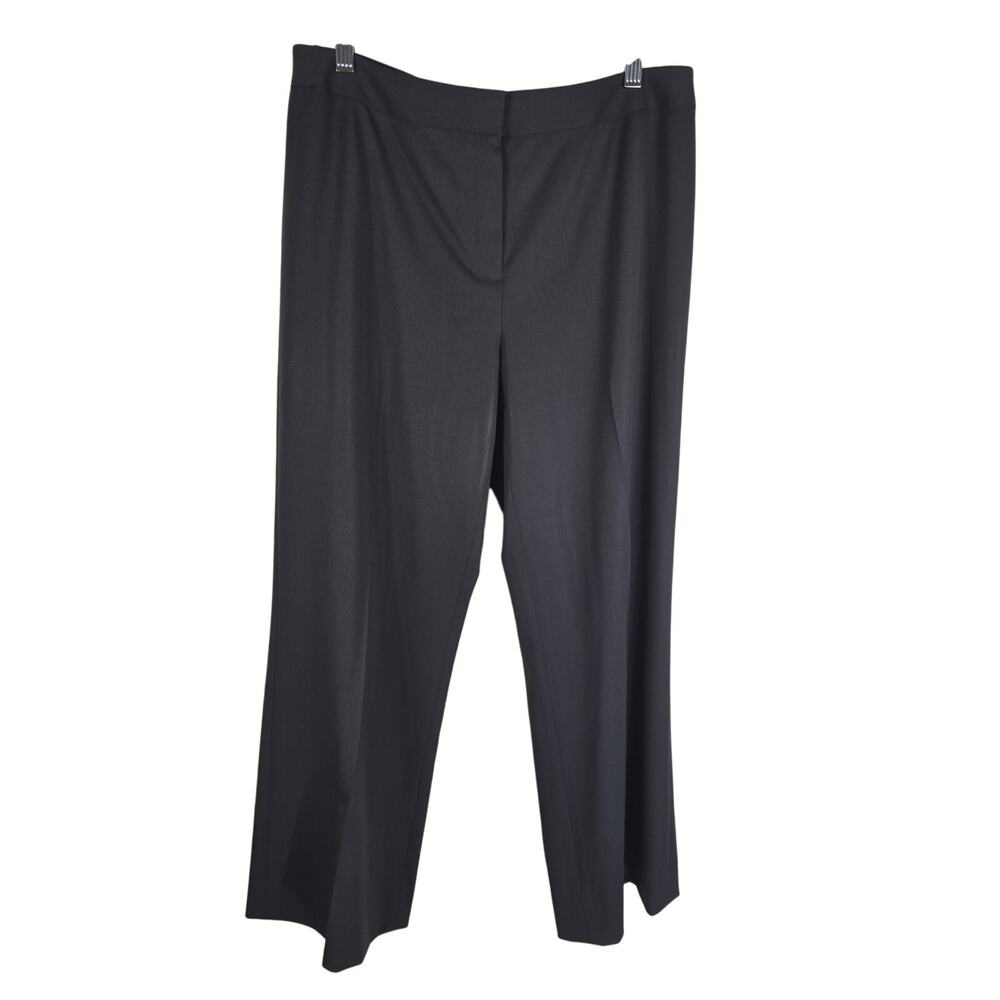 Lafayette 148 New York Steel Gray Women's Closet Staple Business Dress Pants 10
